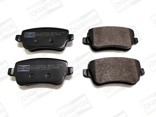 Kit de plaquettes de frein, frein à disque CHAMPION 573307CH