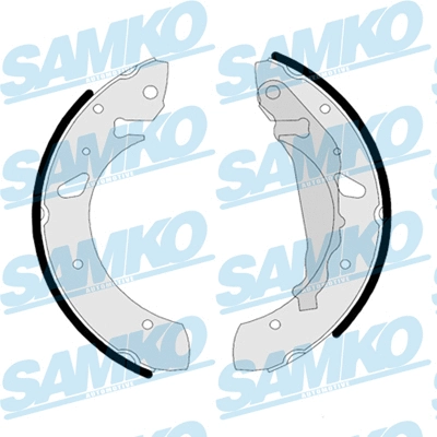 Jeu de mâchoires de frein SAMKO 87850
