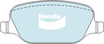 Kit de plaquettes de frein, frein à disque BENDIX-SEA DB2068 MKT