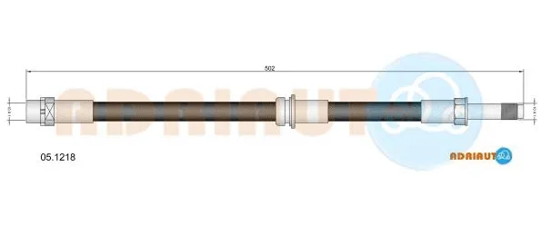 Flexible de frein ADRIAUTO 05.1218