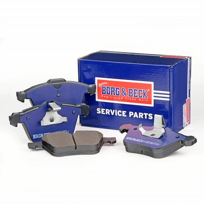 Kit de plaquettes de frein, frein à disque BORG & BECK BBP2058