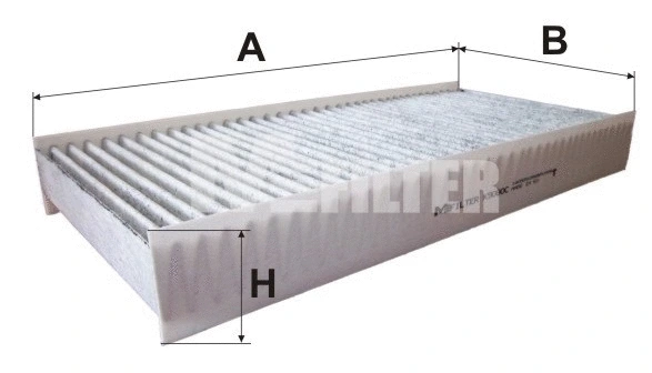 Filtre, air de l'habitacle MFILTER K 9080C
