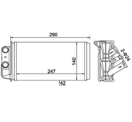 Système de chauffage MAGNETI MARELLI 359000300920