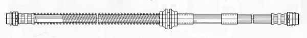 Flexible de frein CEF 512259