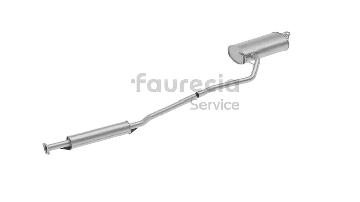 Silencieux arrière Faurecia FS70390