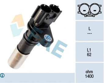 Capteur d'angle, vilebrequin FAE 79225