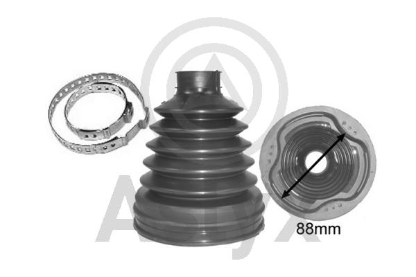 Jeu de joints-soufflets, arbre de commande Aslyx AS-501419