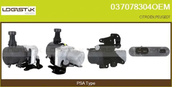 Pompe hydraulique, direction LGK 037078304OEM