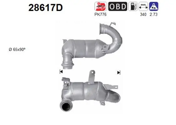 Catalyseur AS 28617D