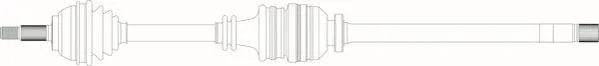 Arbre de transmission GENERAL RICAMBI RE3146