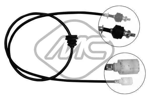 Câble flexible de commande de compteur Metalcaucho 80442