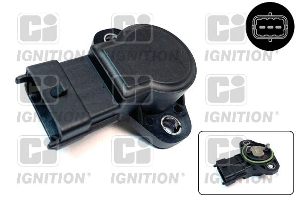 Capteur, position du papillon QUINTON HAZELL XPOT628