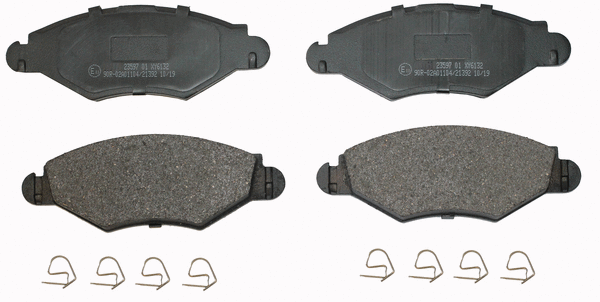 Kit de plaquettes de frein, frein à disque National NP2013