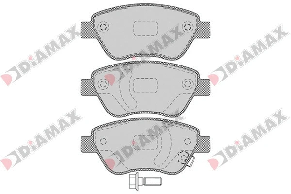 Kit de plaquettes de frein, frein à disque DIAMAX N09379