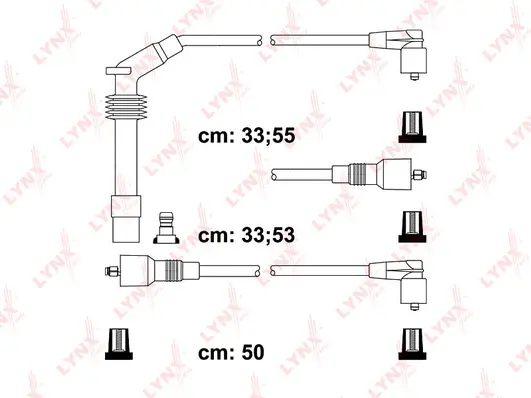 Kit de câbles d'allumage LYNXAUTO SPC5934