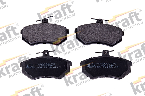 Kit de plaquettes de frein, frein à disque KRAFT AUTOMOTIVE 6000170