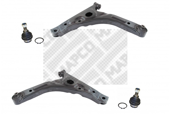Jeu de bras, suspension de roue MAPCO 53661
