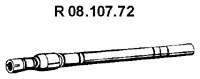 Tuyau d'échappement EBERSPÄCHER 08.107.72