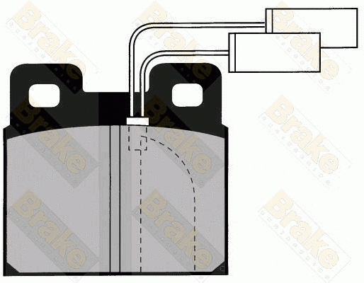 Kit de plaquettes de frein, frein à disque Brake ENGINEERING PA431