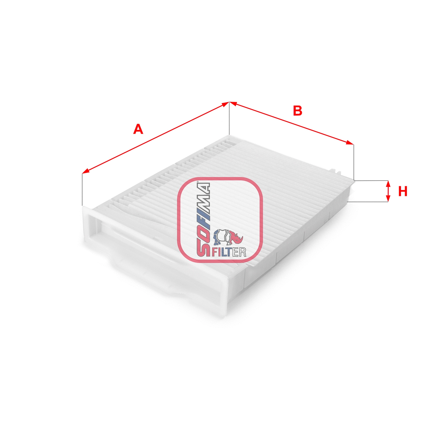 Filtre, air de l'habitacle SOFIMA S 3107 C