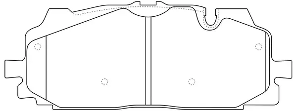 Kit de plaquettes de frein, frein à disque SB BP33006