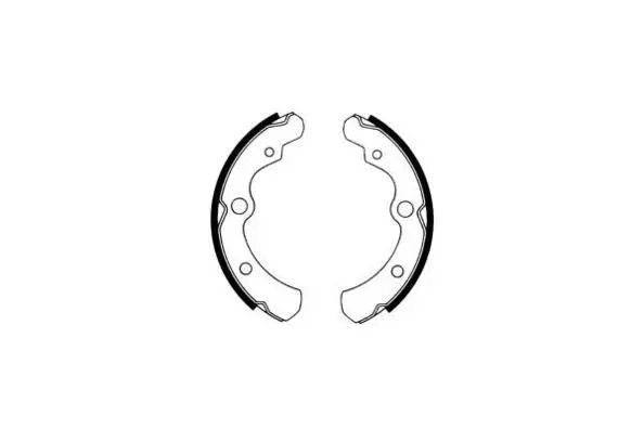 Jeu de mâchoires de frein E.T.F. 09-0416