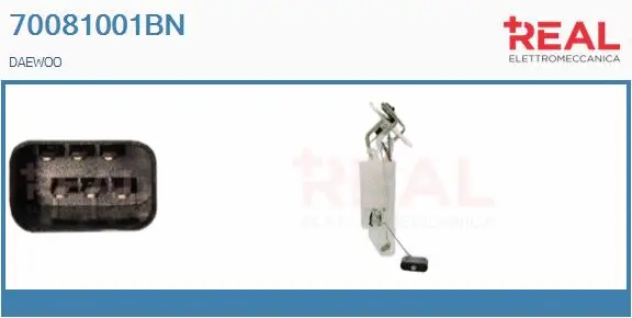 unité d'alimentation de carburant REAL 70081001BN