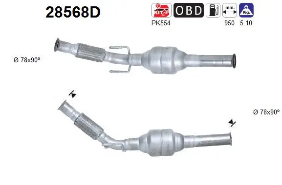 Catalyseur AS 28568D