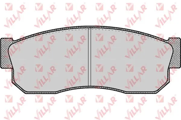 Kit de plaquettes de frein, frein à disque VILLAR 626.0185
