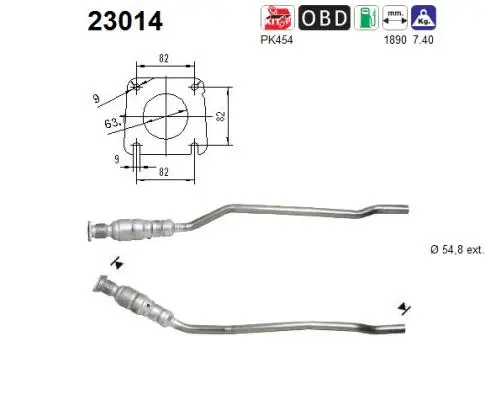Catalyseur AS 23014
