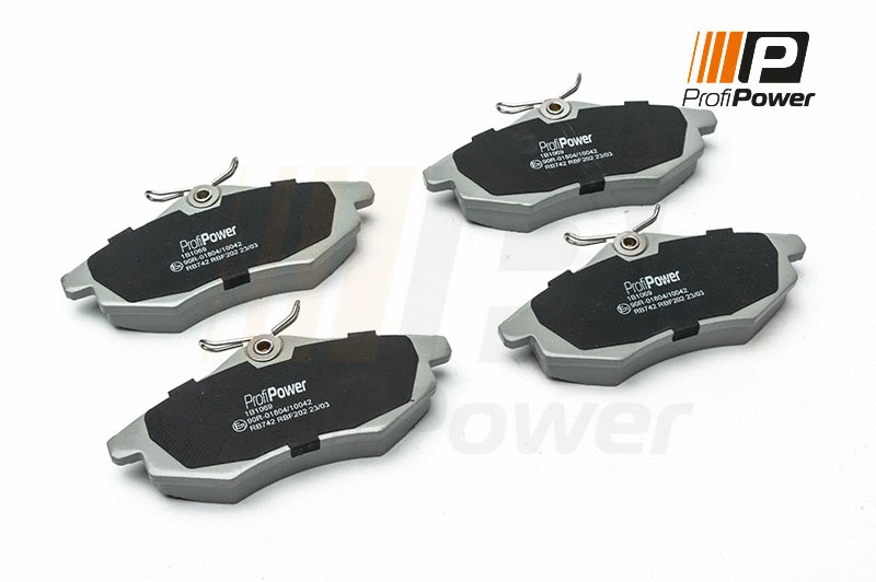 Kit de plaquettes de frein, frein à disque ProfiPower 1B1069
