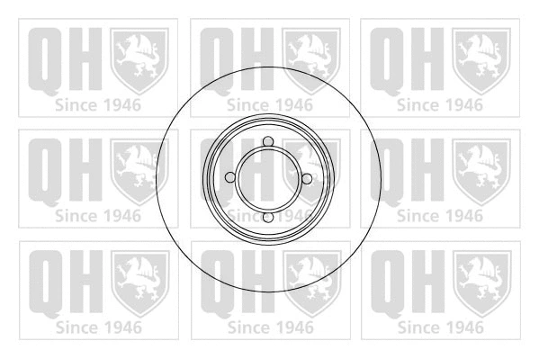Disque de frein QUINTON HAZELL BDC3092