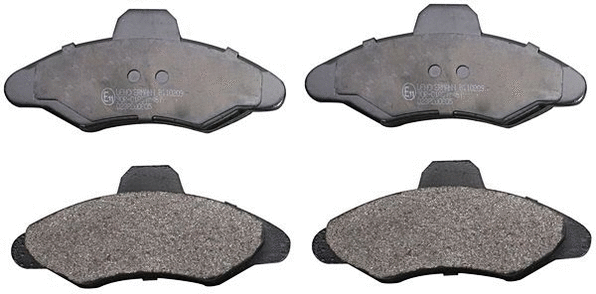 Kit de plaquettes de frein, frein à disque DENCKERMANN B110209