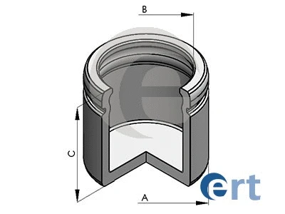 Piston, étrier de frein ERT 150595-C
