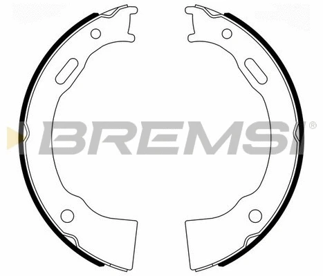 Jeu de mâchoires de frein, frein de stationnement BREMSI GF4700