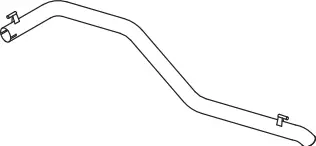 Tuyau d'échappement DINEX 54603