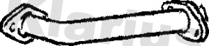 Tuyau d'échappement KLARIUS 110424