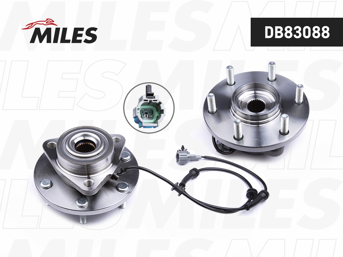 Kit de roulements de roue MILES DB83088