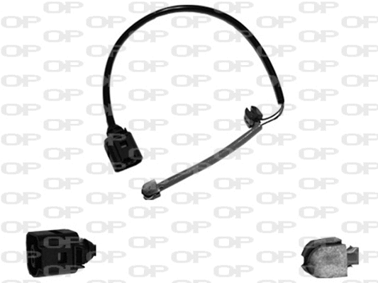 Contact d'avertissement, usure des plaquettes de frein OPEN PARTS AK3101.00