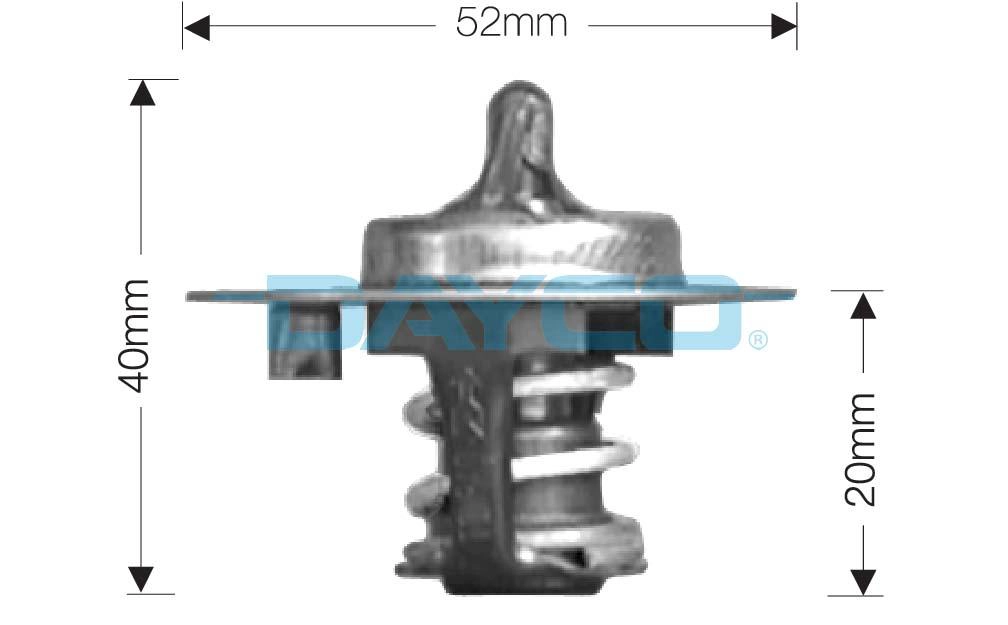 Thermostat, liquide de refroidissement DAYCO-AU DT27G