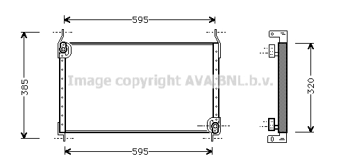 Condenseur, climatisation PRASCO FT5173
