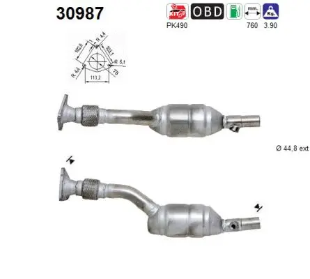 Catalyseur AS 30987