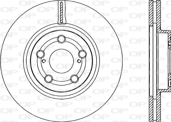Disque de frein OPEN PARTS BDR2266.20