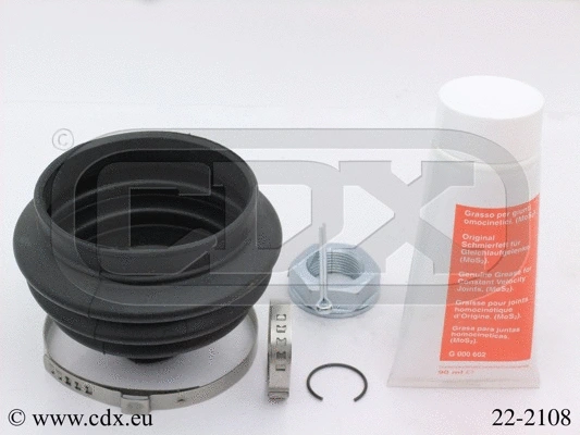 Jeu de joints-soufflets, arbre de commande CDX 22-2108