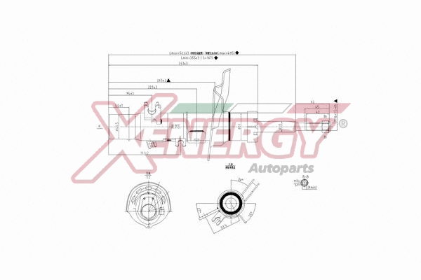 Amortisseur AP XENERGY X8013333