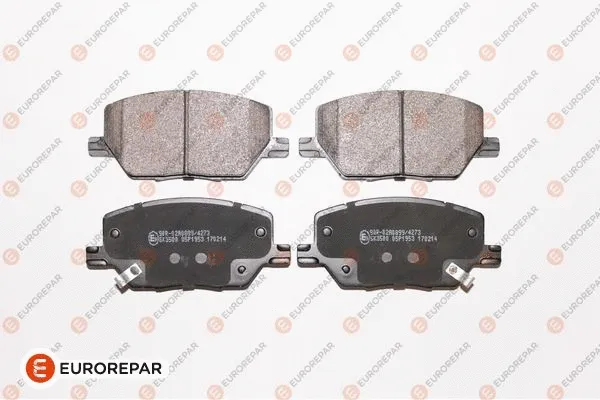 Kit de plaquettes de frein, frein à disque EUROREPAR 1675989580