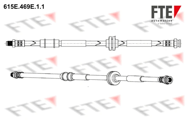 Flexible de frein FTE 9240812