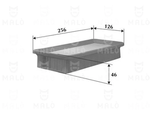 Filtre à air AKRON-MALÒ 1500219