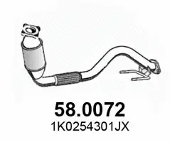 Catalyseur ASSO 58.0072
