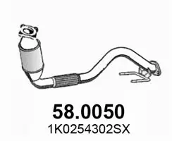 Catalyseur ASSO 58.0050